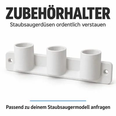 Gestaltungsbeispiel: Staubsauger-Zubehörhalter – 1 Stück.